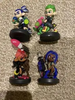 amiibo スプラトゥーン ボーイ　イカ　タコ　アミーボ　ネオングリーン