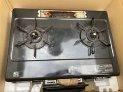 Paloma コンパクトガスコンロ 2バーナー Paloma ガスコンロ 2バーナー 黒色 - メルカリ
