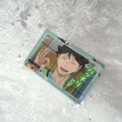 ハイキューnamcoキャラポップストア烏野高校ブンカサイプレートタグカード及川徹