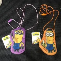 ミニオンズ セガ ストラップ付きミニポーチ2個セット