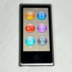 新品未使用未開封Apple iPod nano 16GB スペースグレー iPod nano 第7世代16GB スペースグレー
