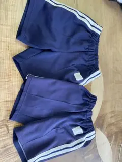 体操服 ハーフパンツ 半ズボン 短パン　140 2枚セット　 紺色 男女兼用