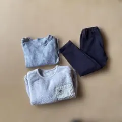 ユニクロ　フリーストップスパンツ3点セット