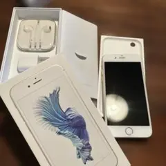 Apple iPhone 6s シルバー 本体 イヤフォン付き