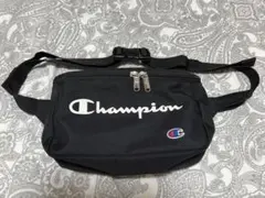 美品　チャンピオン ボディバッグ ウエストポーチ　champion 黒