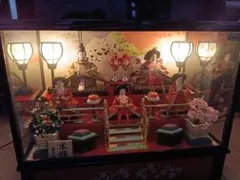 雛人形 LEDライト付き 桜装飾のサムネイル