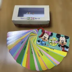 Disney World of English ABCカード