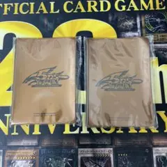 遊戯王　5DS 海外　Tin缶　スリーブ　ブロンズ　未開封　2個　80枚