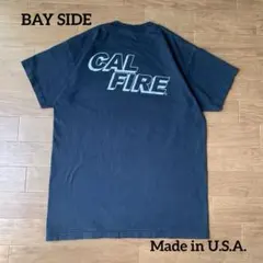 BAY SIDE USA製 Tシャツ BK XLサイズ CAL FIREのサムネイル