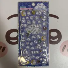 ストーンつき ジュエルプチドロップ「シマエナガ」 シール カミオジャパン