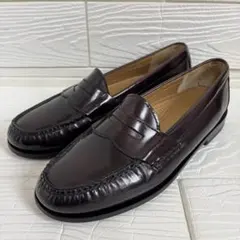 【美品】COLE HAAN コインローファー ピンチ ブラウン 7D