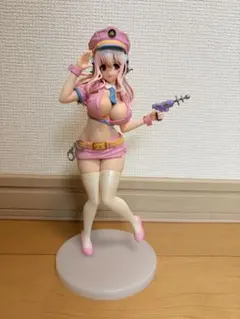 すーぱーそに子 スペースポリス フィギュア ピンク 箱無し ジャンク