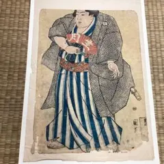 歌川國貞 ○歌舞伎役者絵 尾上菊五郎 江戸時代浮世絵師○ - メルカリ