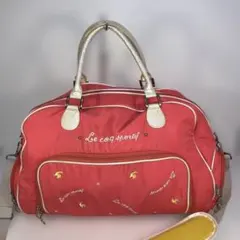Le coq sportif ルコック　ポストンバッグ　2WAY ナイロン
