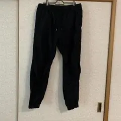 アメリカンイーグル　黒 ジョガーパンツ ゴムウエスト