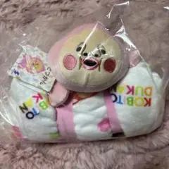 こびとづかん ぬいぐるみ付きブランケット　ひざ掛け　膝掛け　カクレモモジリ