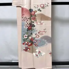 D876 色留袖 宝尽くし 正絹 着物 袷 しつけ糸付き未使用極美品 - メルカリ