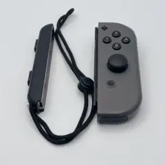 【美品】任天堂 純正 Switch ジョイコン 右 (R) グレー ストラップ付