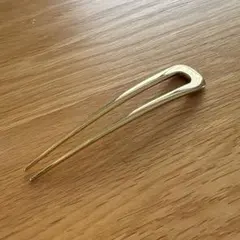 超美品　colette malouf　コレットマルーフ　ピン　ヘアアクセサリー colette malouf / Cast Metal U Hairpin】Chignon たった一本で