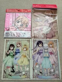 ご注文はうさぎですか？ クリアファイル + 風呂敷 まとめ売り