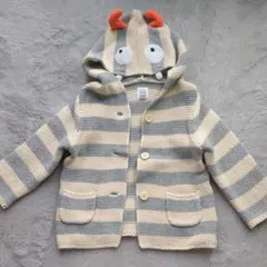baby GAP モンスター風カーディガン 6-12ヶ月