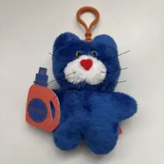 mojojojo laundry ぬいぐるみキーホルダー 青ネコ