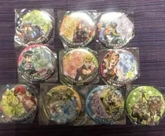 ジョジョの奇妙な冒険　コレクション缶バッジHEROES 10種類　コンプ