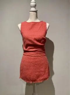 新品未着用　ツイードセットアップ