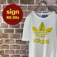 adidas アディダスオリジナルス　トレフォイル　テニスボールロゴ　Tシャツ