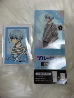 ブルーロック ラウンドワン カード コースター 氷織羊