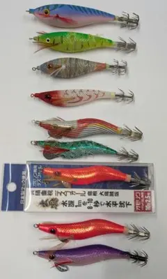 イカメタル　オモリグ　水平ドロッパー　セットのサムネイル