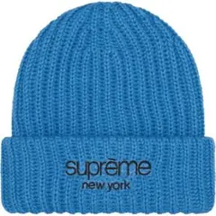 ［SUPREME] CLASSIC LOGO BEANIE(BLUE)