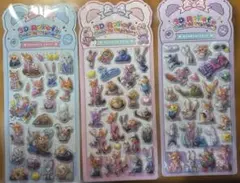 ズートピアシール3枚