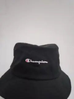 Champion 黒 バケットハット