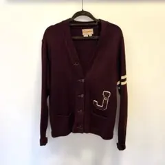 OLD CROW ウールニットベスト ワインレッド XL - メルカリ