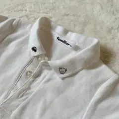 familiar ポロシャツ 90 ホワイト
