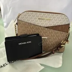 MICHAEL KORS ショルダーバッグと財布セット