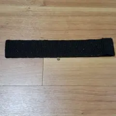 ブラックビーズのベルト