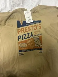 Ungrid PRESTO'S PIZZA Tシャツ ベージュのサムネイル