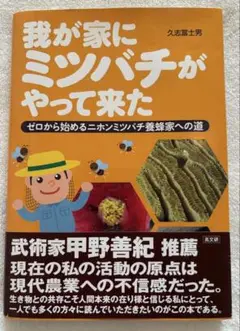 我が家にミツバチがやって来た