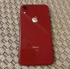 Apple iPhone XR 赤 84%バッテリー　64GB