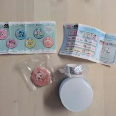 キャッチ！ティニピン くら寿司 オーロラ缶バッジ マスキングテープ 2個セット