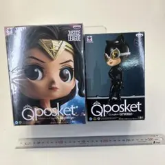 Q posket　ワンダーウーマン と キャットウーマン　フィギュアセット