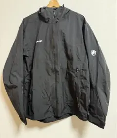 ［美品］MAMMUT ダークグレー　マウンテンパーカー L Mammut - マムート（MAMMUT）（メンズ）マウンテンパーカーLサイズの