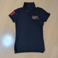 Ralph Lauren The Skinny Polo S ネイビー 半袖