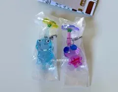 氷　羽　ピクミン　めじるしアクセサリー２　２点　セット　ガチャ
