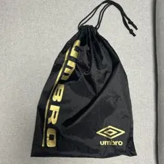UMBRO アンブロ 巾着袋 シューズケース ブラックのサムネイル