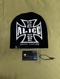 ALICE Hollywoodブラック ビーニー - メルカリ