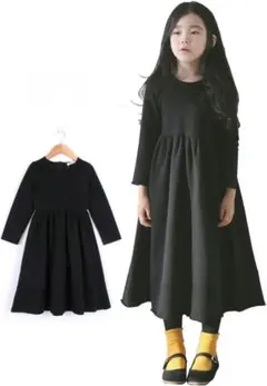 ❤セール❤ 女児ワンピース キッズ 法事 冠婚葬祭 ワンピース 子供 140cm