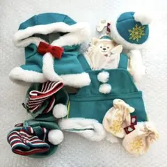 ダッフィー　クリスマス衣装ぬいぐるみ クリスマスの仕様の衣装を着たダッフィー＆フレンズ！東京